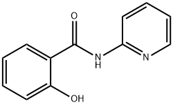 2-hydroxy-N-(2-pyridinyl)benzamide 구조식 이미지