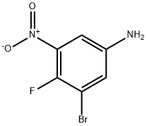 3-BroMo-4-fluoro-5-nitroaniline Structure