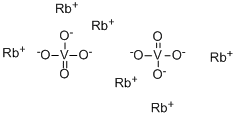 RUBIDIUM VANADATE ORTHO Structure