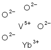 vanadium ytterbium tetraoxide  Structure