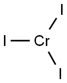 CHROMIUM (IC) IODIDE Structure