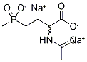 N-Acetyl Glufosinate-d3 DisodiuM Salt Structure