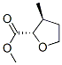 2-Furancarboxylicacid,tetrahydro-3-methyl-,methylester,trans-(9CI) Structure