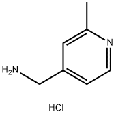 (2-Methylpyridin-4-yl)MethanaMine dihydrochloride 구조식 이미지