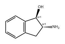 2-Aminoindan-1-ol Structure