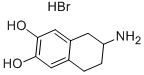 6-aminotetralin-2,3-diol Structure