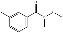 3,N-DIMETHYL-N-METHOXYBENZAMIDE Structure