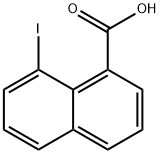 8-IODO-1-NAPHTHOIC ACID Structure
