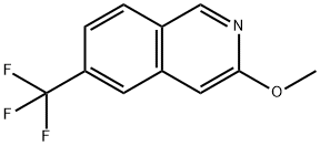 6-(trifluoroMethyl)-3-Methoxyisoquinoline Structure