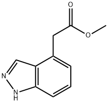 메틸2-(1H-인다졸-4-일)아세테이트 구조식 이미지