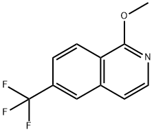 6-(trifluoroMethyl)-1-Methoxyisoquinoline Structure