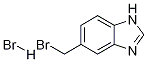 5-(broMoMethyl)-1H-benzo[d]iMidazole hydrobroMide Structure