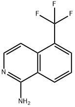 5-(trifluoroMethyl)isoquinolin-1-aMine Structure