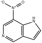 1H-Pyrrolo[3,2-c]pyridine, 7-nitro- Structure