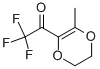 Ethanone, 1-(5,6-dihydro-3-methyl-1,4-dioxin-2-yl)-2,2,2-trifluoro- (9CI) 구조식 이미지