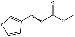 3-(3-THIENYL)-2-PROPENOIC ACID, METHYL ESTER Structure