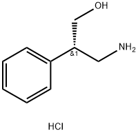 (S)-3-AMINO-2-PHENYL-PROPAN-1-OL, HYDROCHLORIDE Structure