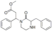methyl 3-phenyl-3-(2'-oxo-3'-benzyl-1'-piperazinyl)propionate Structure