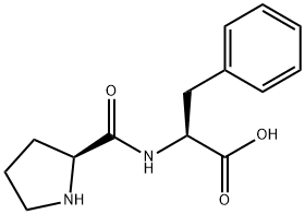 H-PRO-PHE-OH Structure