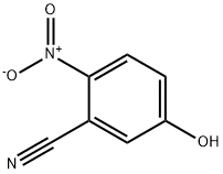 2-NITRO-5-HYDROXY-BENZONITRILE Structure