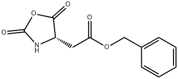 benzyl (S)-2,5-dioxooxazolidine-4-acetate Structure