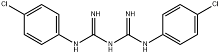 1,5-BIS-(4-CHLOROPHENYL)-BIGUANIDE HCL Structure