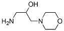 1-AMINO-3-MORPHOLIN-4-YLPROPAN-2-OL 구조식 이미지