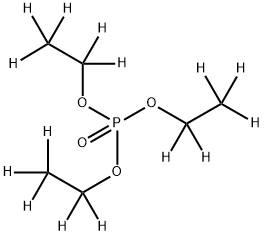 트리에틸-D15-인산염 구조식 이미지