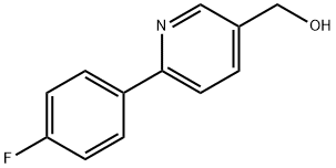 [6-(4-FLUOROPHENYL)PYRIDIN-3-YL]METHANOL Structure