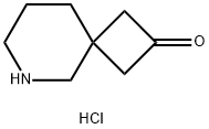 6-azaspiro[3.5]nonan-2-one hydrochloride 구조식 이미지