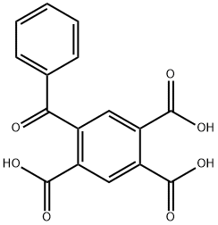 BENZOPHENONE-2,4,5-TRICARBOXYLIC ACID Structure