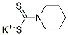 potassium piperidine-1-dithiocarboxylate Structure