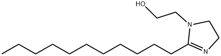 4,5-디히드로-2-운데실-1H-이미다졸-1-에탄올 구조식 이미지