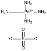 Tetrammine  Palladium  (II)  Sulphate 구조식 이미지