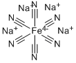 Sodium ferrocyanide Structure
