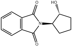 2-[(1R,2R)-2-Hydroxycyclopentyl]-isoindole-1,3-dione Structure