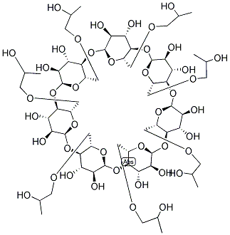 (2-HYDROXYPROPYL)-BETA-CYCLODEXTRIN Structure