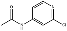 4-Acetamido-2-chloropyridine 구조식 이미지