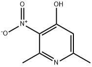 4-HYDROXY-3-NITRO-2,6-DIMETHYLPYRIDINE Structure