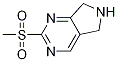 2-메탄술포닐-6,7-디히드로-5H-피롤로[3,4-d]피리미딘 구조식 이미지