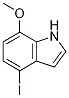 1H-Indole, 4-iodo-7-Methoxy- Structure