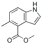 1H-Indole-4-carboxylic acid, 5-Methyl-, Methyl ester Structure