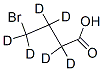 4-BROMOBUTYRIC-2,2,3,3,4,4-D6 ACID Structure