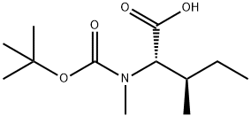 BOC-N-ME-ALLO-ILE-OH Structure