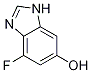 4-FLUORO-1H-BENZIMIDAZOL-6-OL Structure