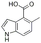 1H-Indole-4-carboxylic acid, 5-Methyl- 구조식 이미지