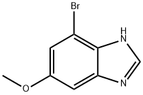 7-Bromo-5-methoxy-1H-benzo[d]imidazole Structure