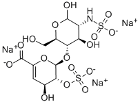 ALPHA-DELTA-UA-2S-[1->4]-GLCNS SODIUM SALT Structure