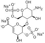 ALPHA-DELTA-UA-2S-[1->4]-GLCN-6S SODIUM SALT Structure