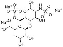 ALPHA-DELTA-UA-[1->4]-GLCNS-6S나트륨염 구조식 이미지